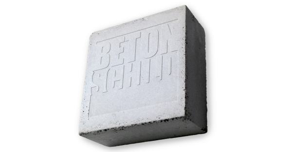 Beton Schild